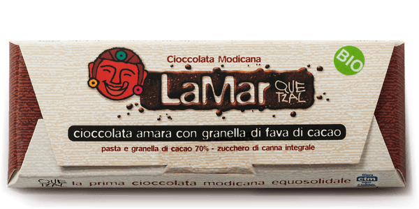 Cioccolato di Modica naturale al 70% bio LaMar